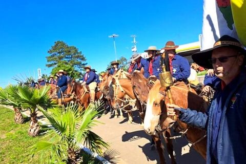 Festejos Farroupilhas: Chama Crioula chega em Cachoeira do Sul pelas mãos da Cavalgada da Integração