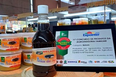 Reconhecimento: É de Candelária o melhor melado comercializado na Expointer/2023